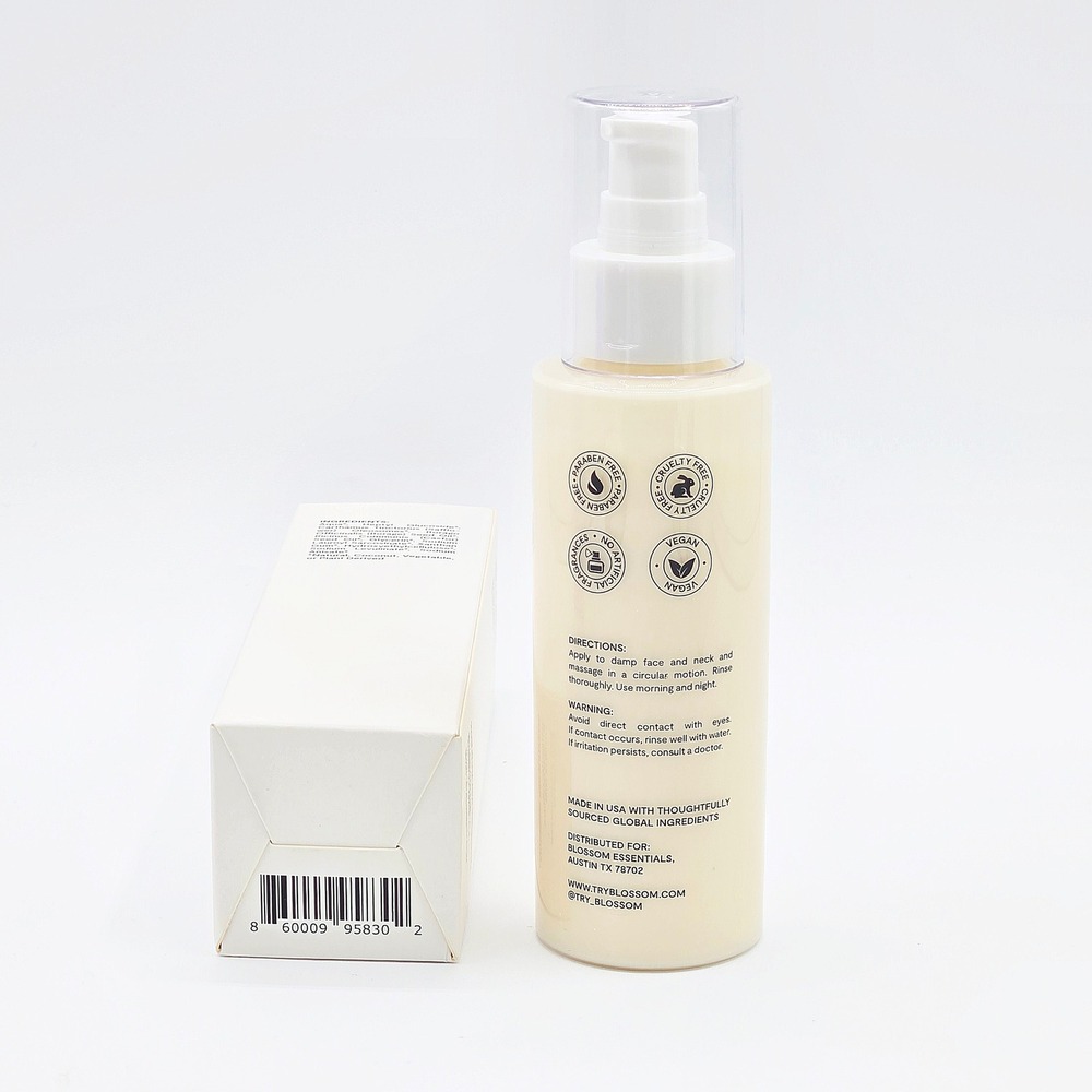 Blossom Essentials Hydration Boost Face Cleanser 3.3 oz / 98 ml - Picture 5 of 5